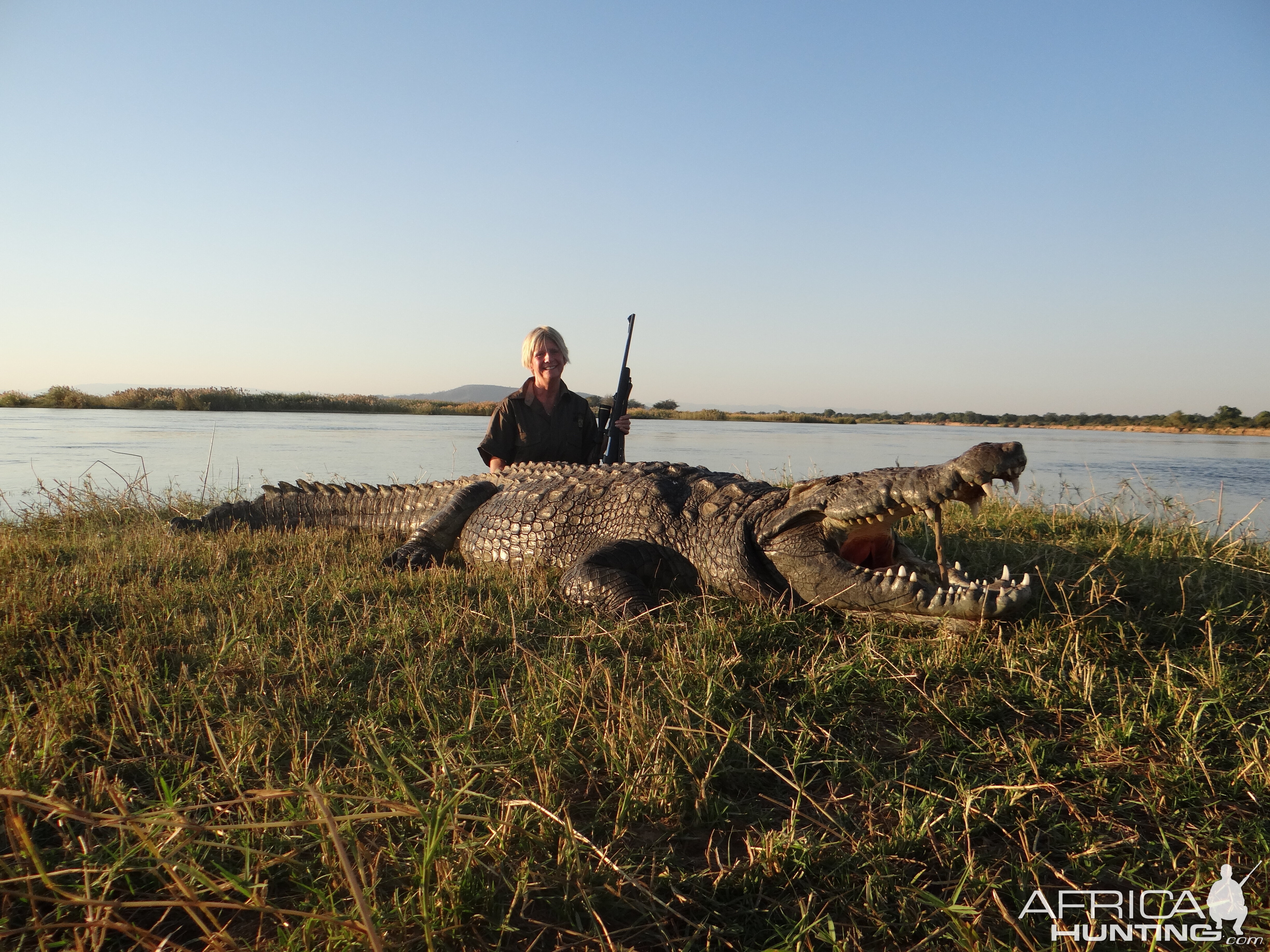 Hunt Crocodile in Zimbabwe