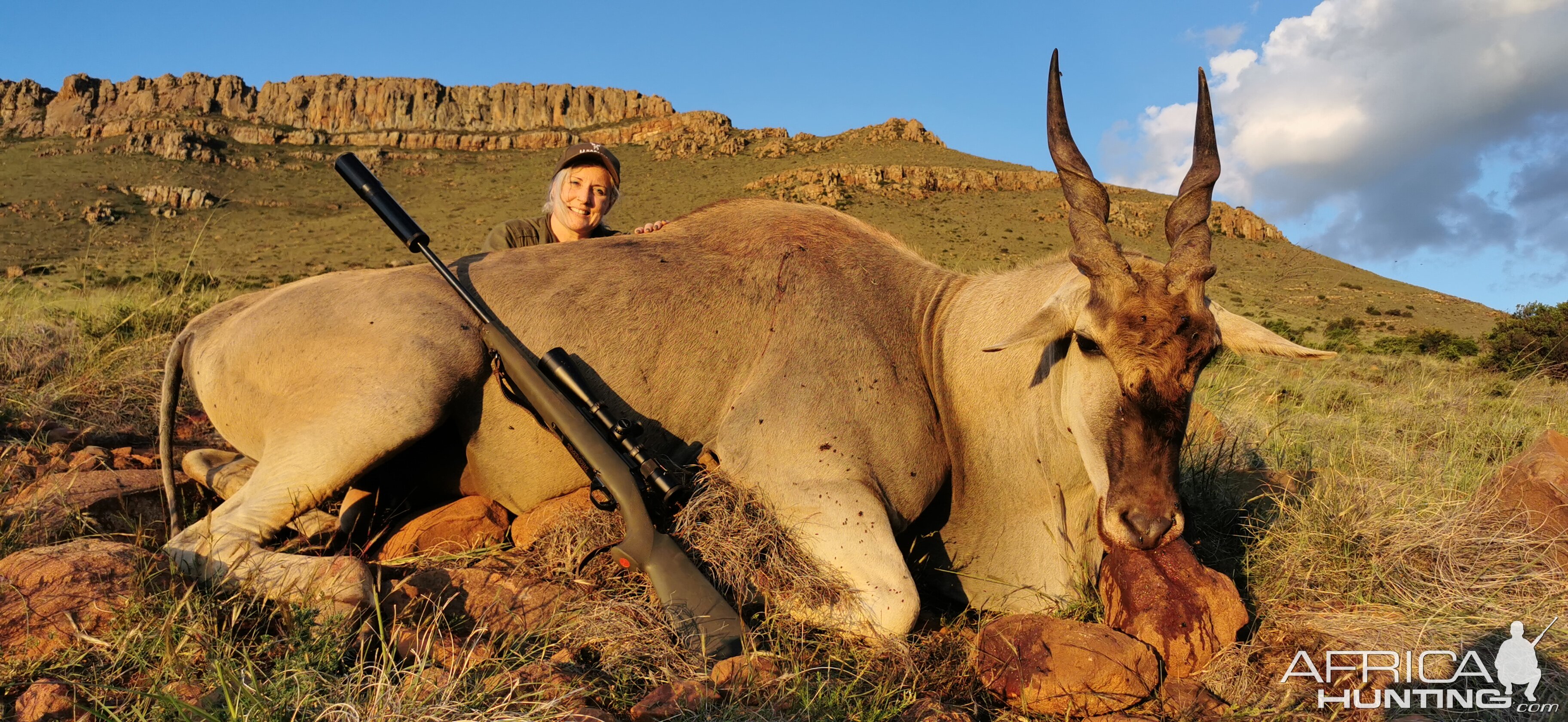 Hunt Eland in South Africa