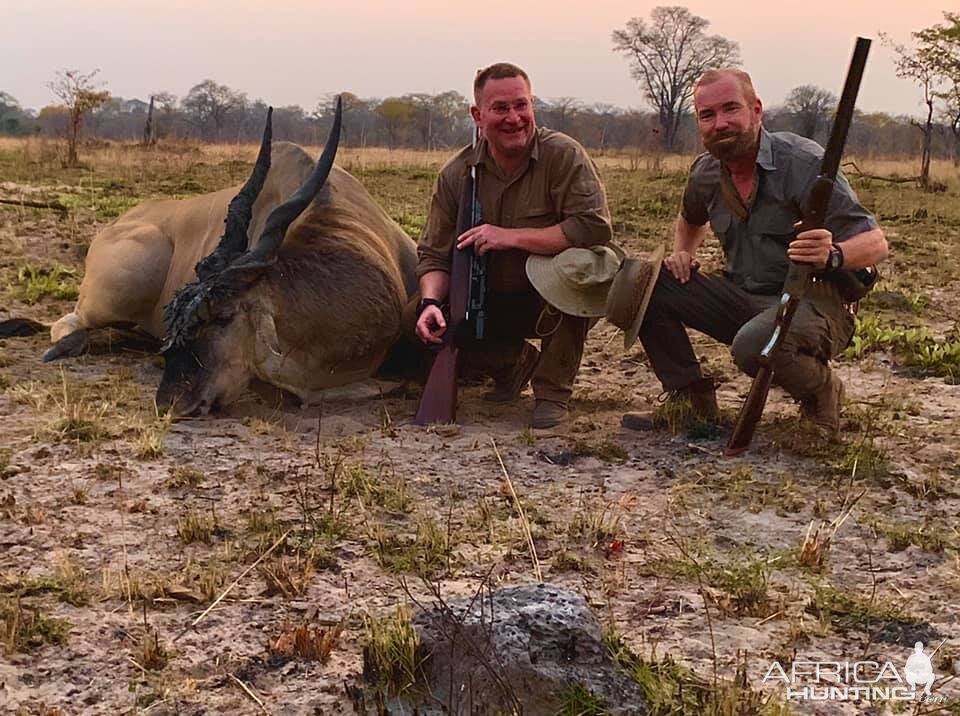 Hunt Eland in Zambia