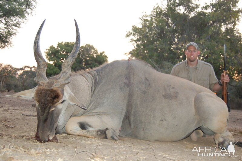 Hunt Eland Zimbabwe