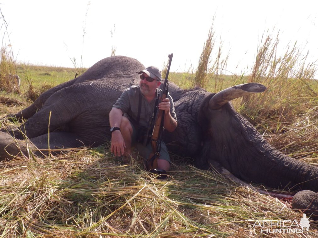 Hunt Elephant in Namibia