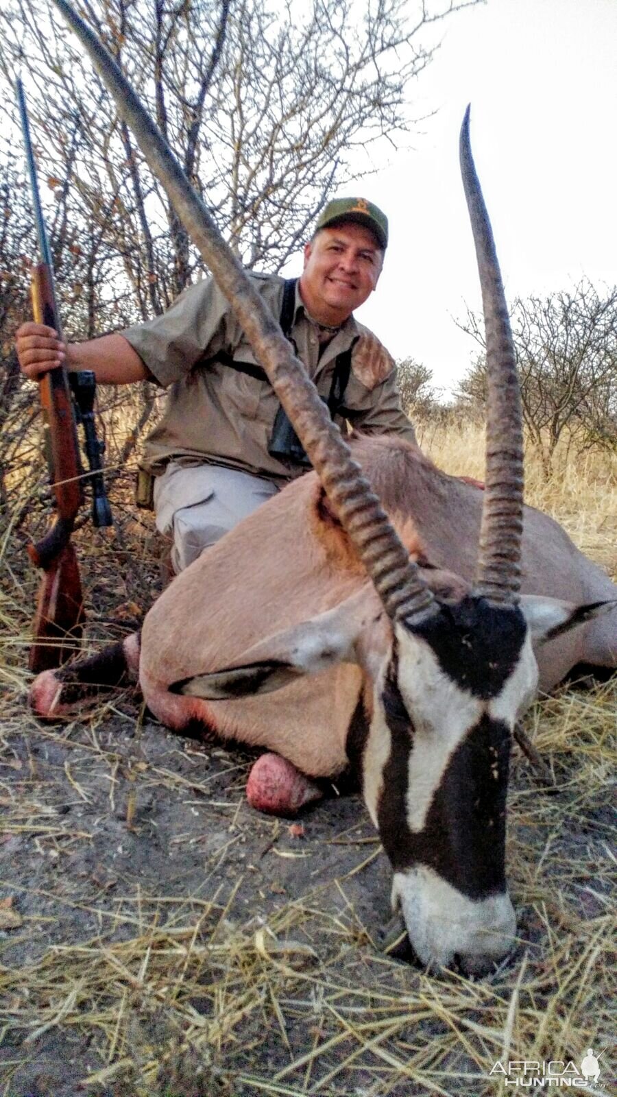 Hunt Gemsbok in Botswana