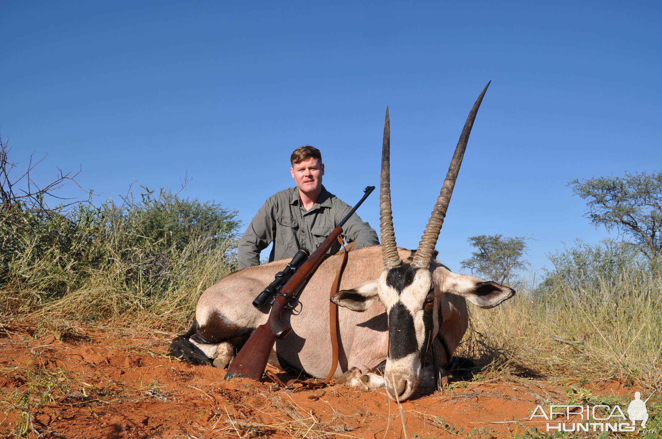 Hunt Gemsbok in Namibia