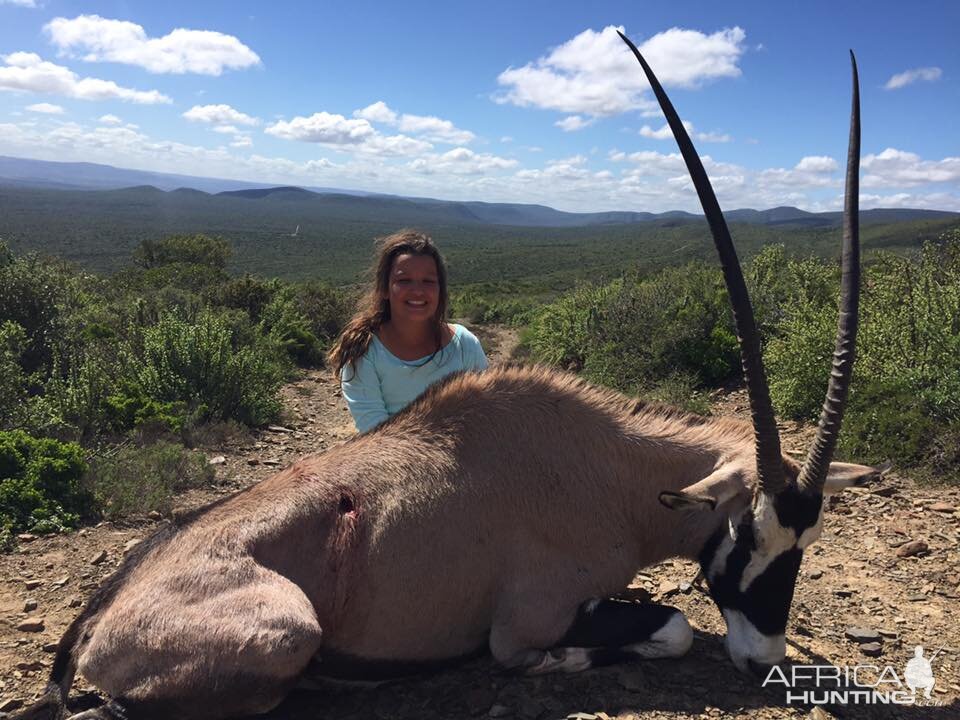 Hunt Gemsbok in South Africa