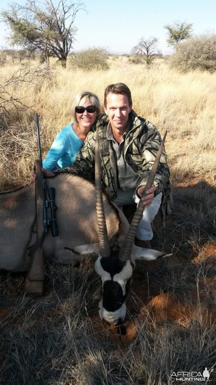 Hunt Gemsbok in South Africa