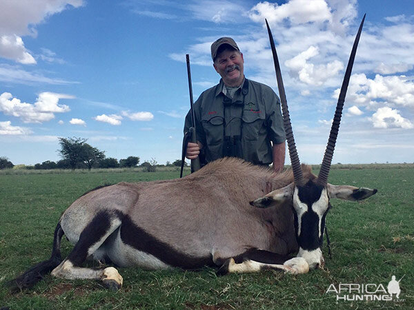 Hunt Gemsbok in South Africa