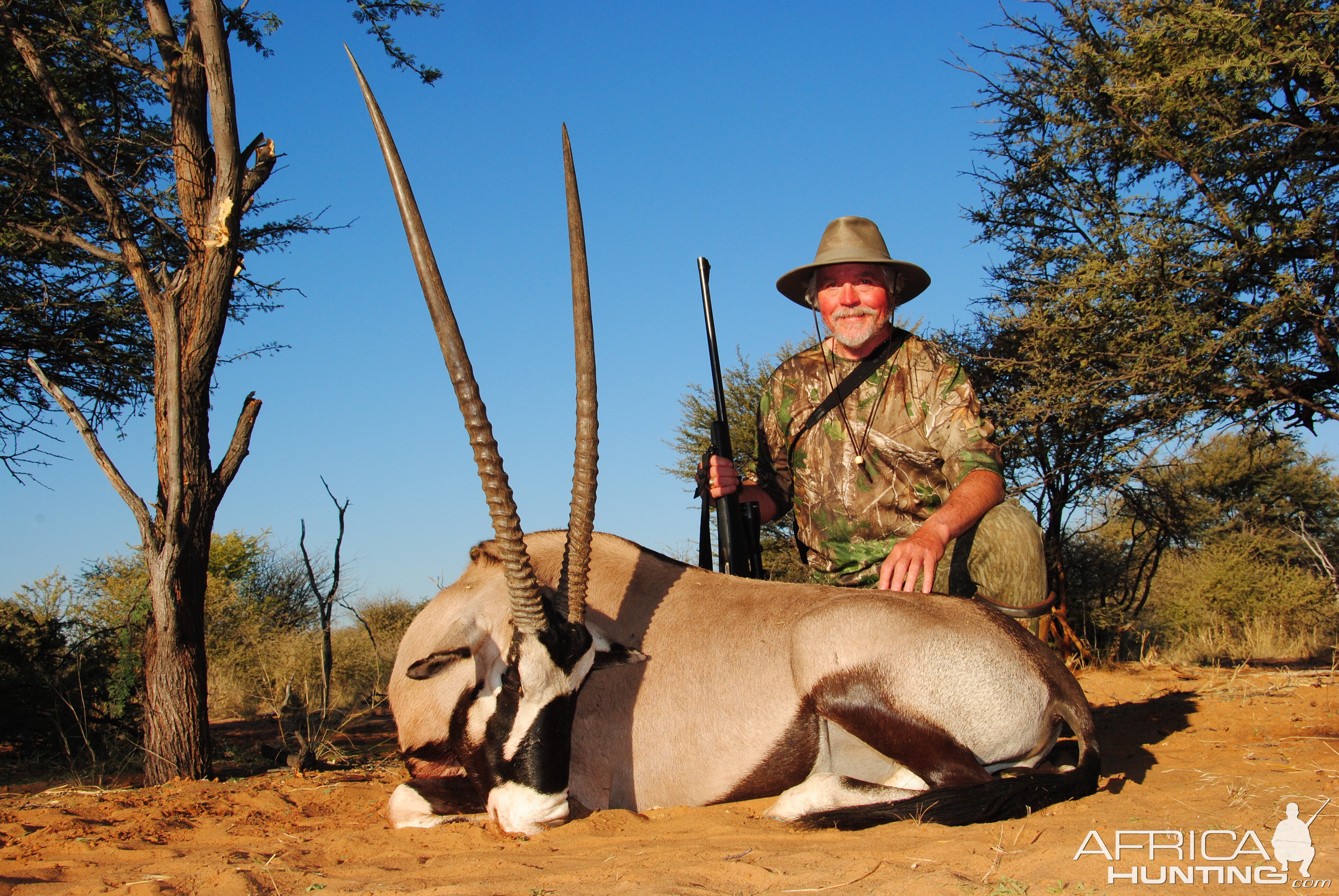 Hunt Gemsbok in South Africa