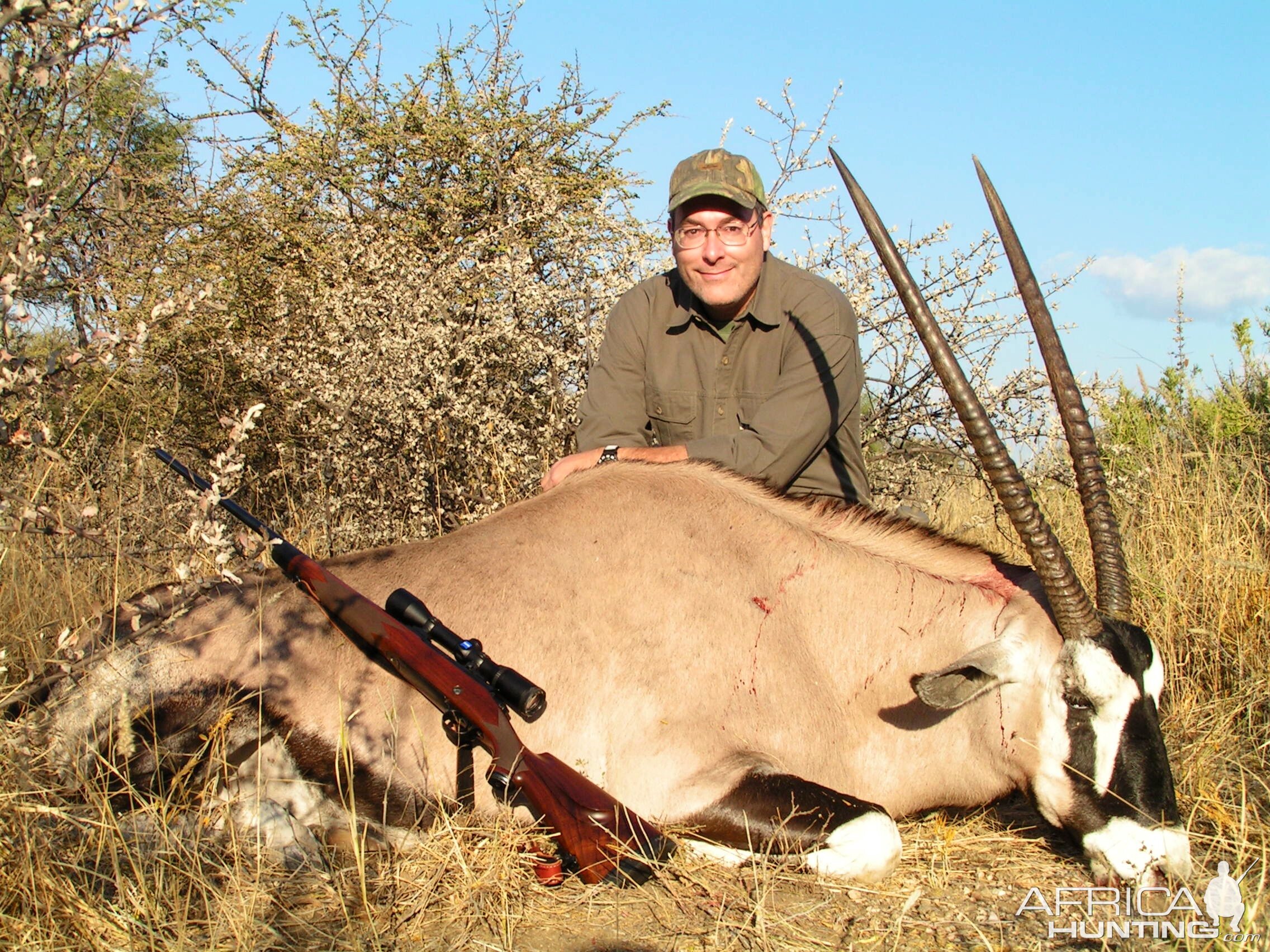 Hunt Gemsbok Namibia