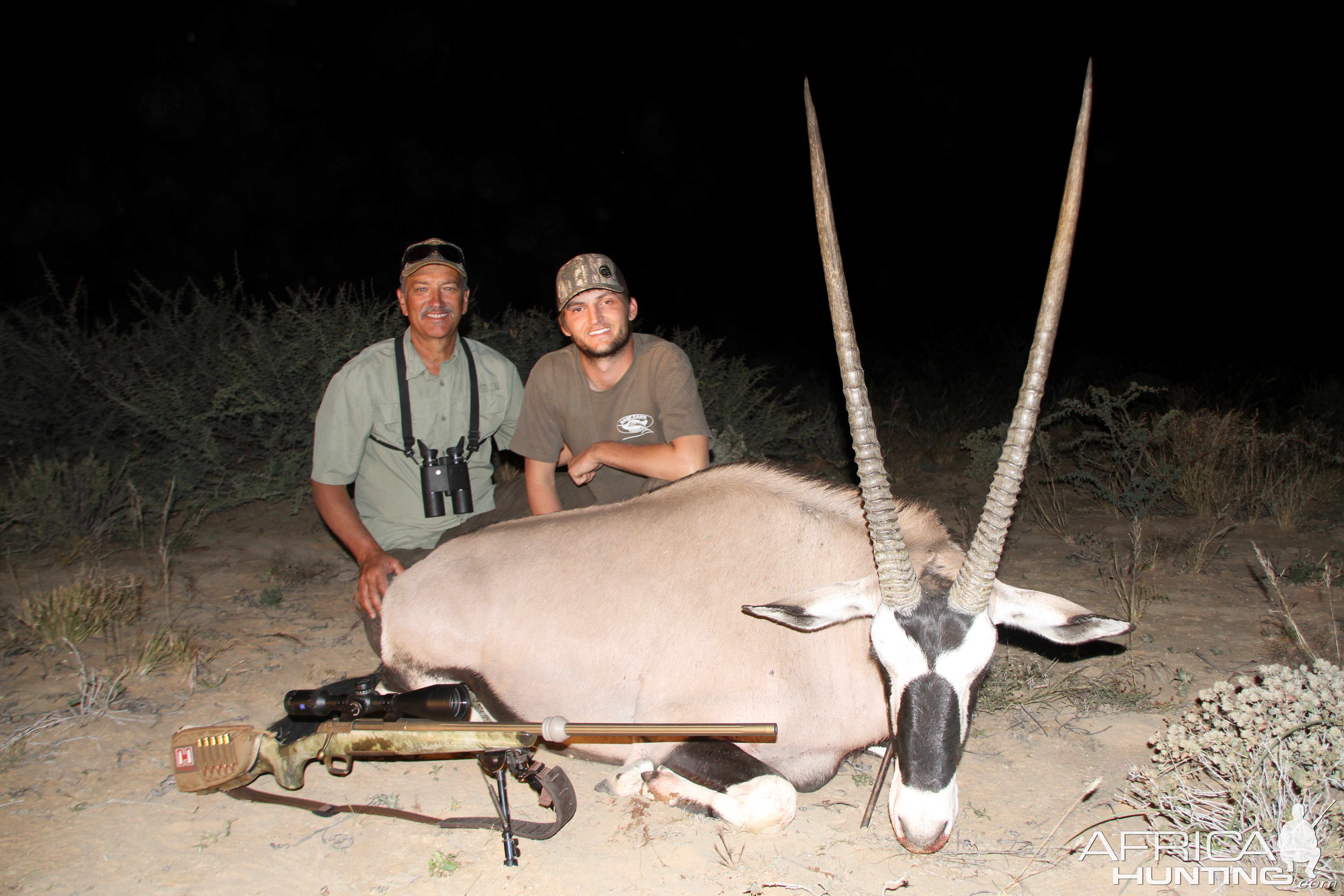 Hunt Gemsbok Namibia