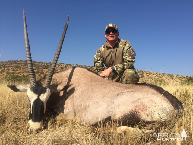 Hunt Gemsbok South Africa