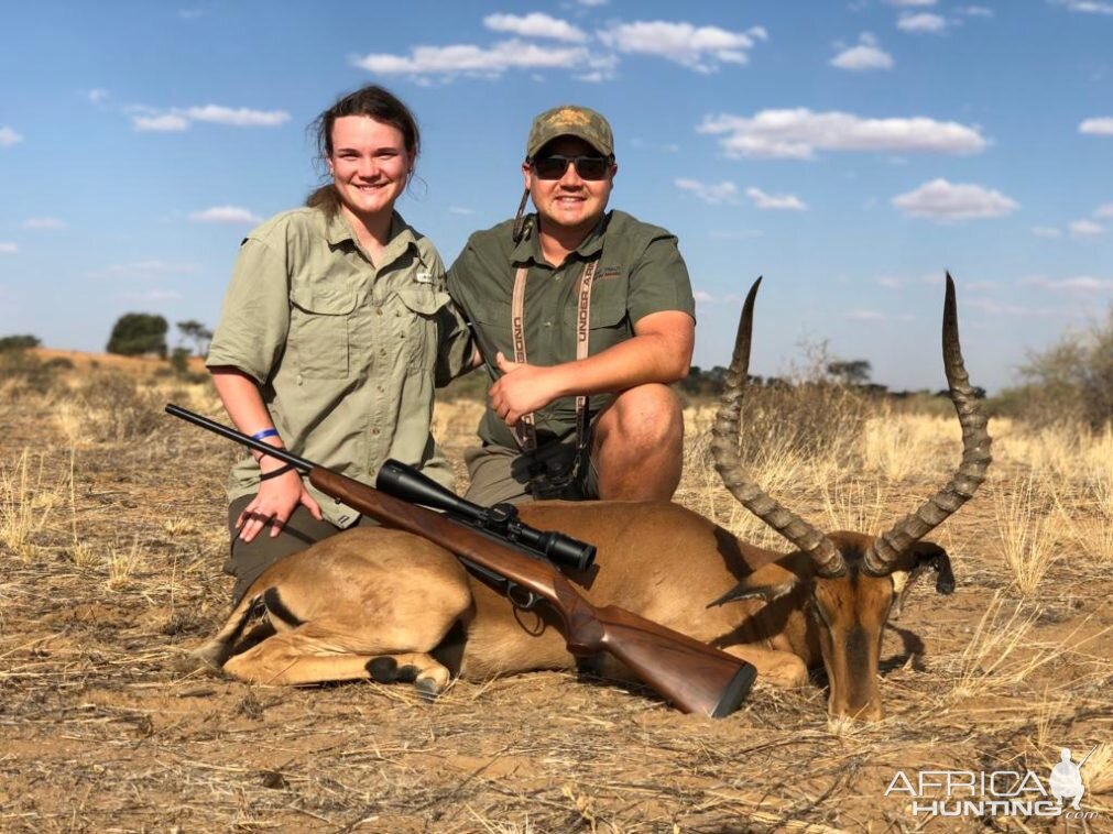 Hunt Impala in Namibia