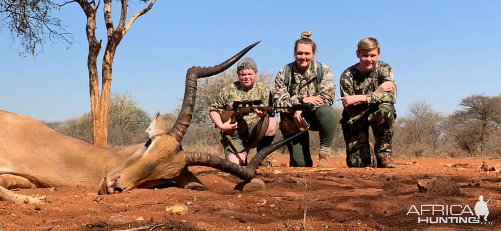 Hunt Impala in South Africa