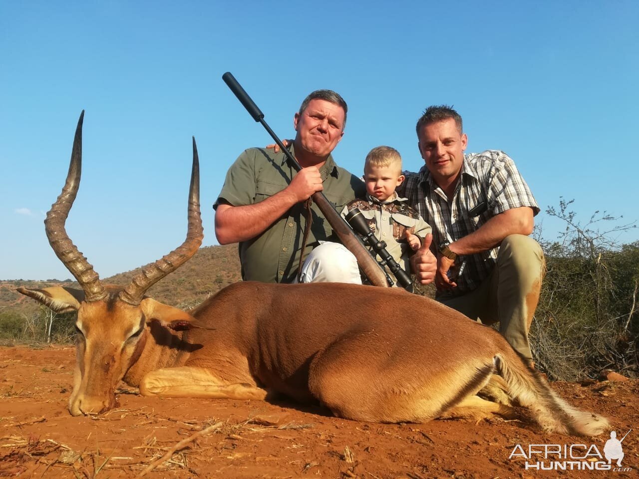 Hunt Impala in South Africa