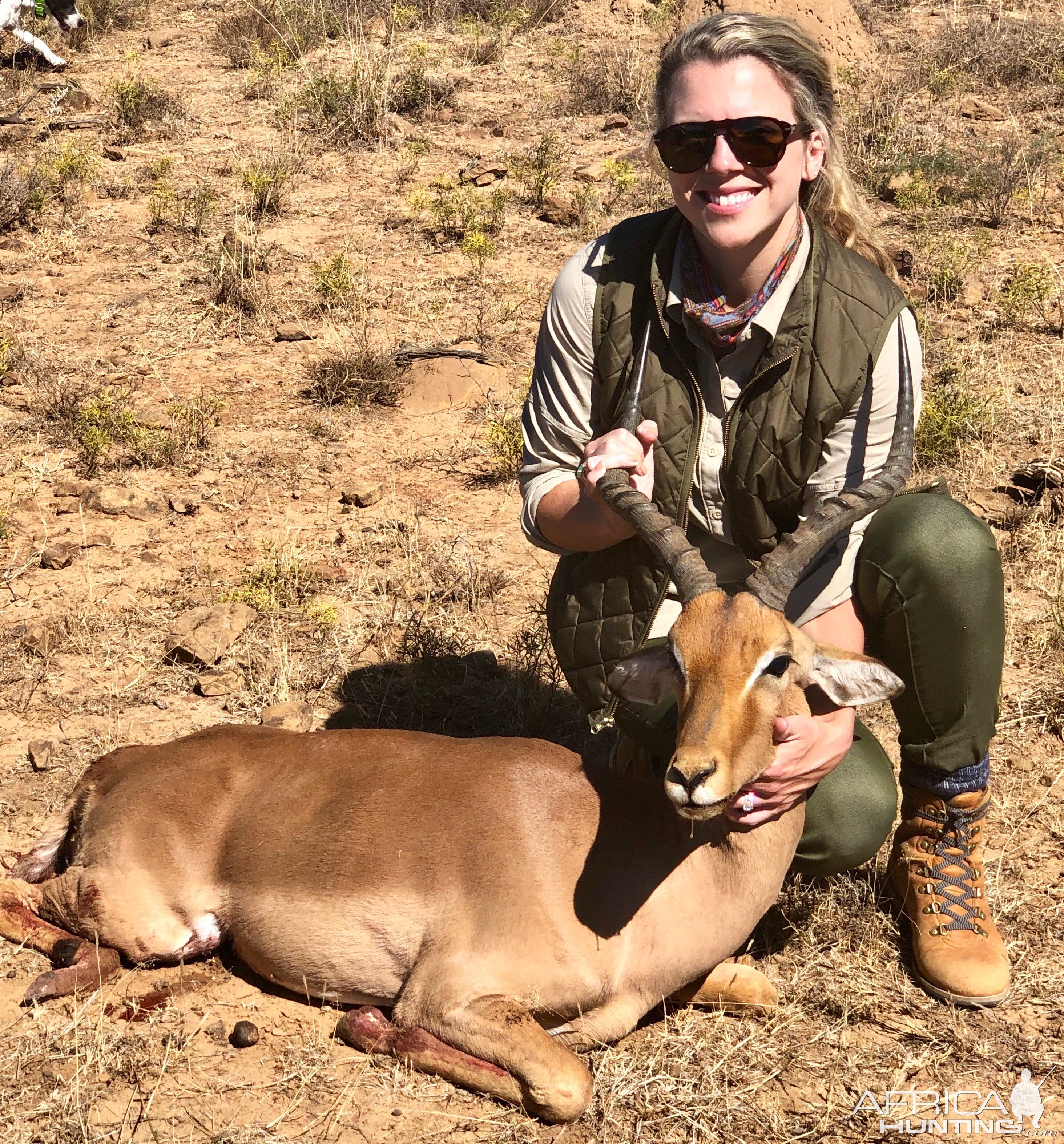 Hunt Impala in South Africa