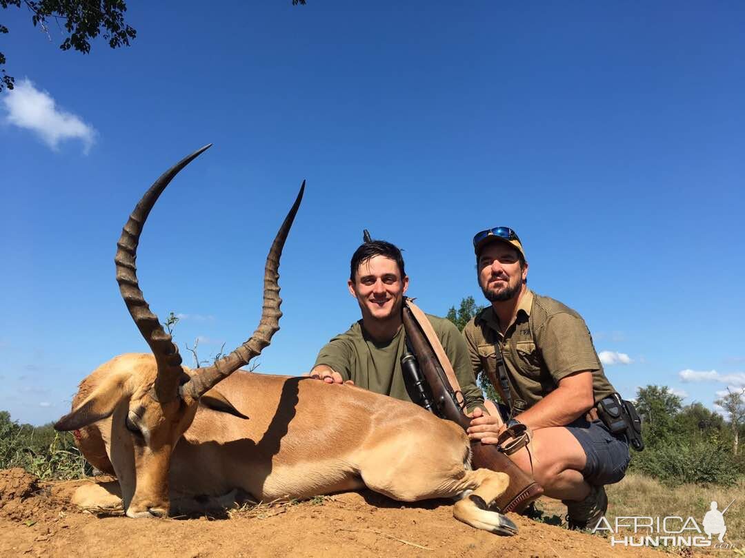 Hunt Impala in Zimbabwe