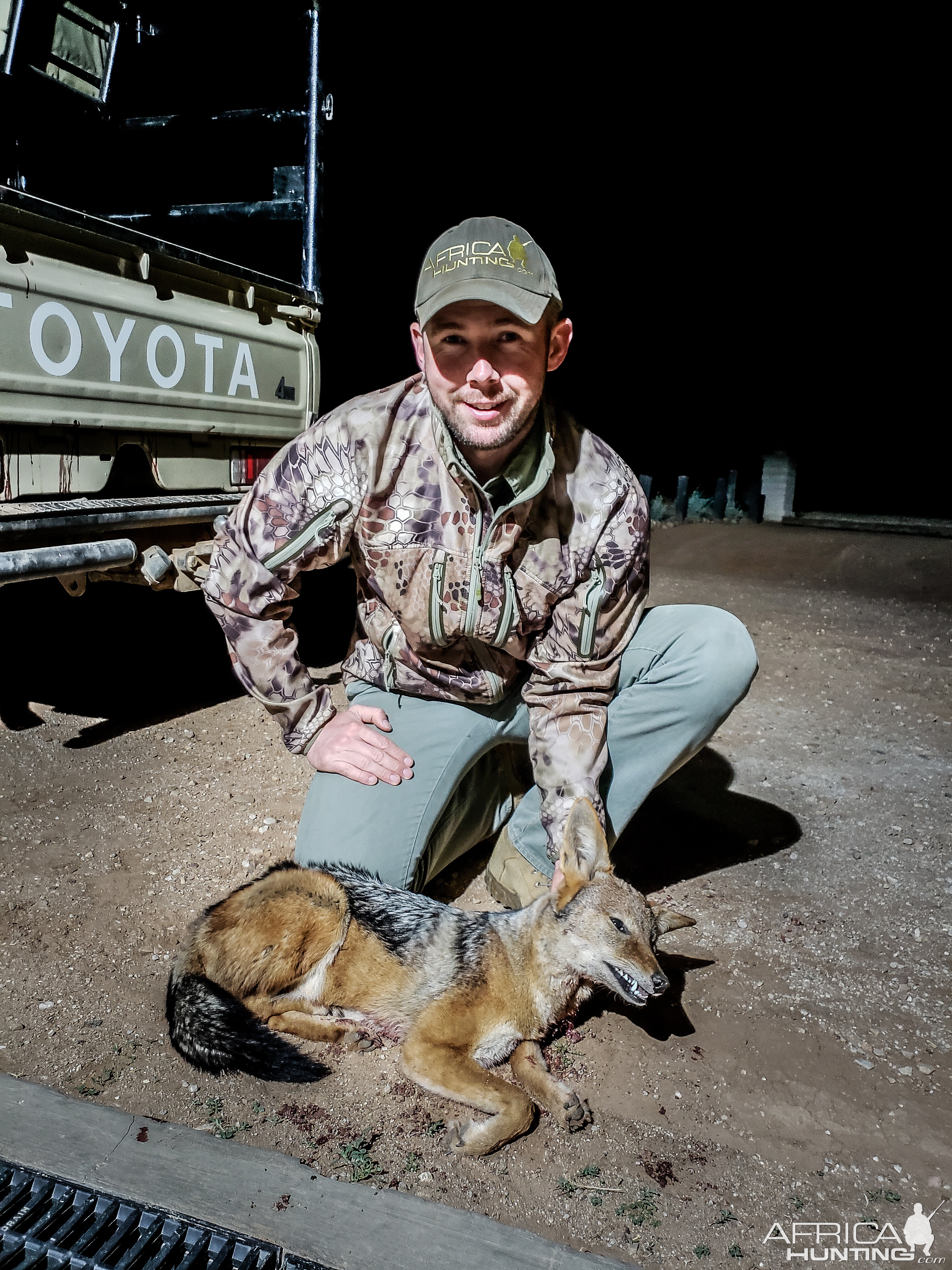 Hunt Jackal in South Africa