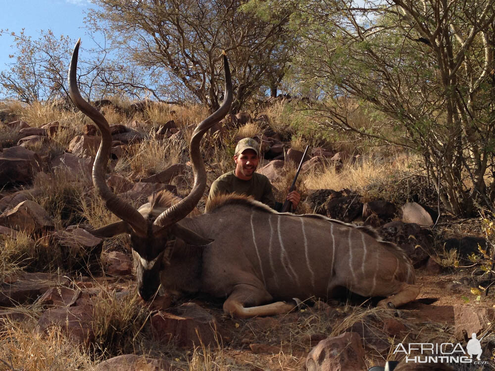 Hunt Kudu in Namibia