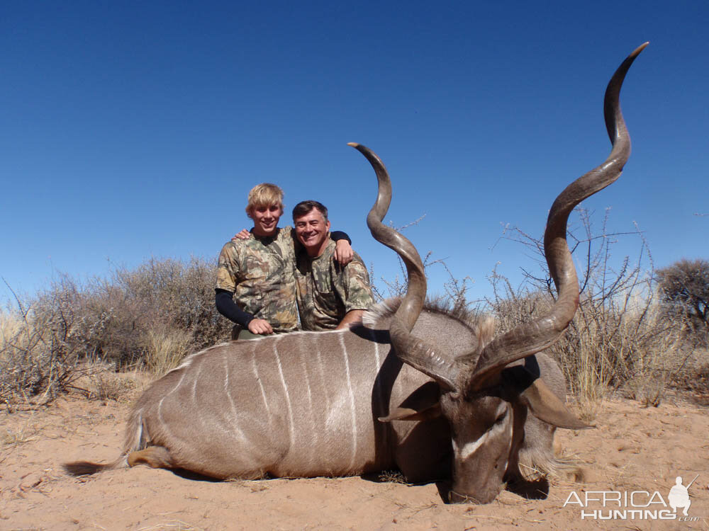 Hunt Kudu in Namibia