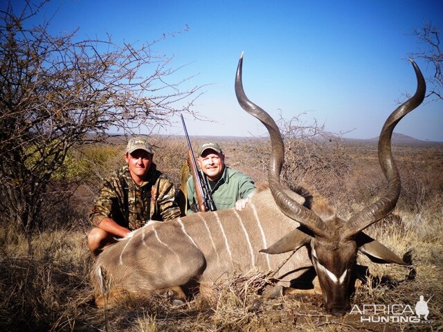 Hunt Kudu in Namibia