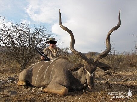 Hunt Kudu in Namibia