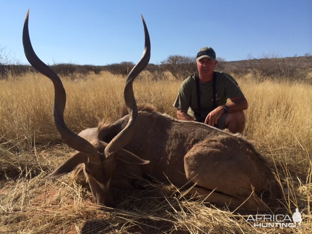 Hunt Kudu in Namibia