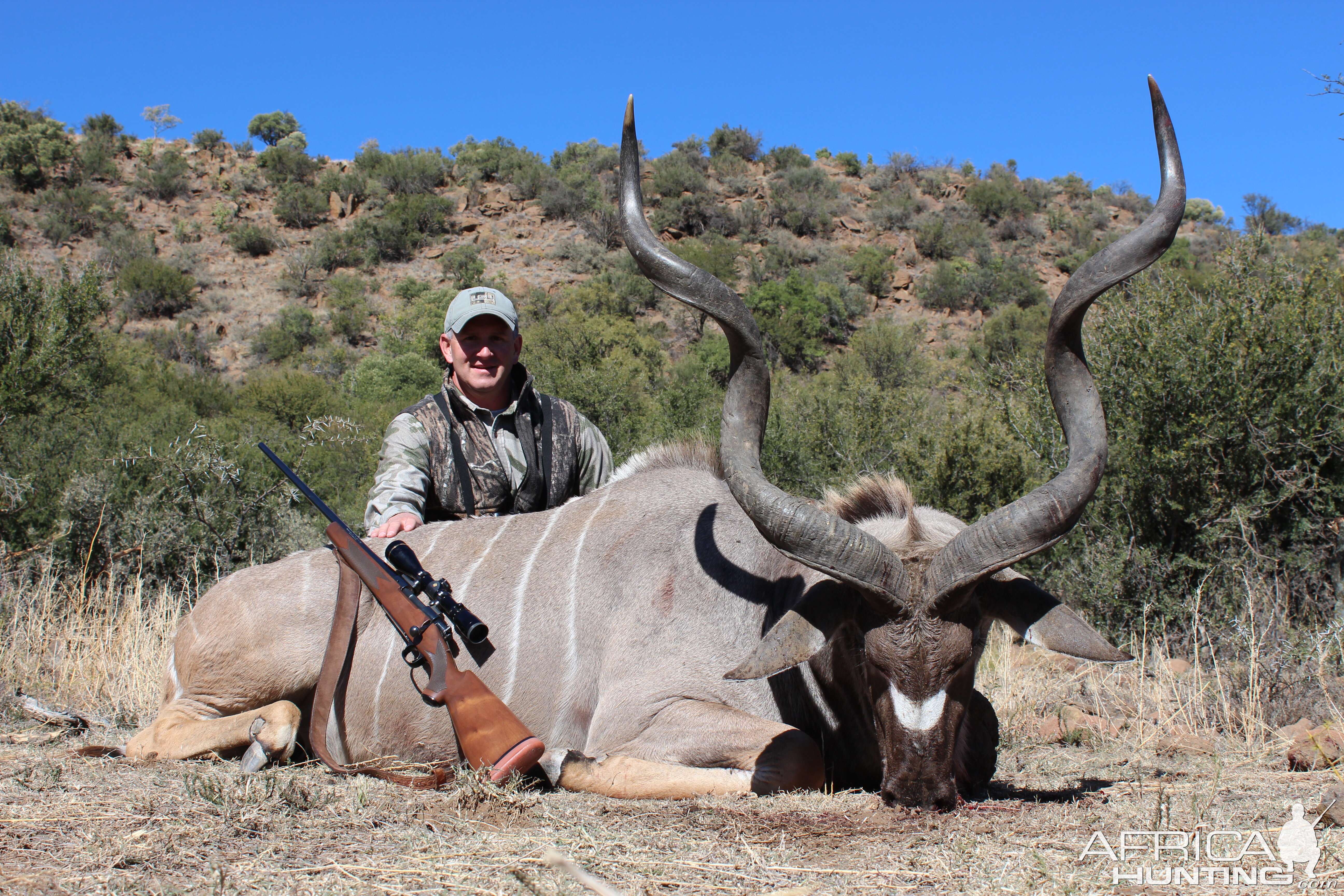 Hunt Kudu in South Africa