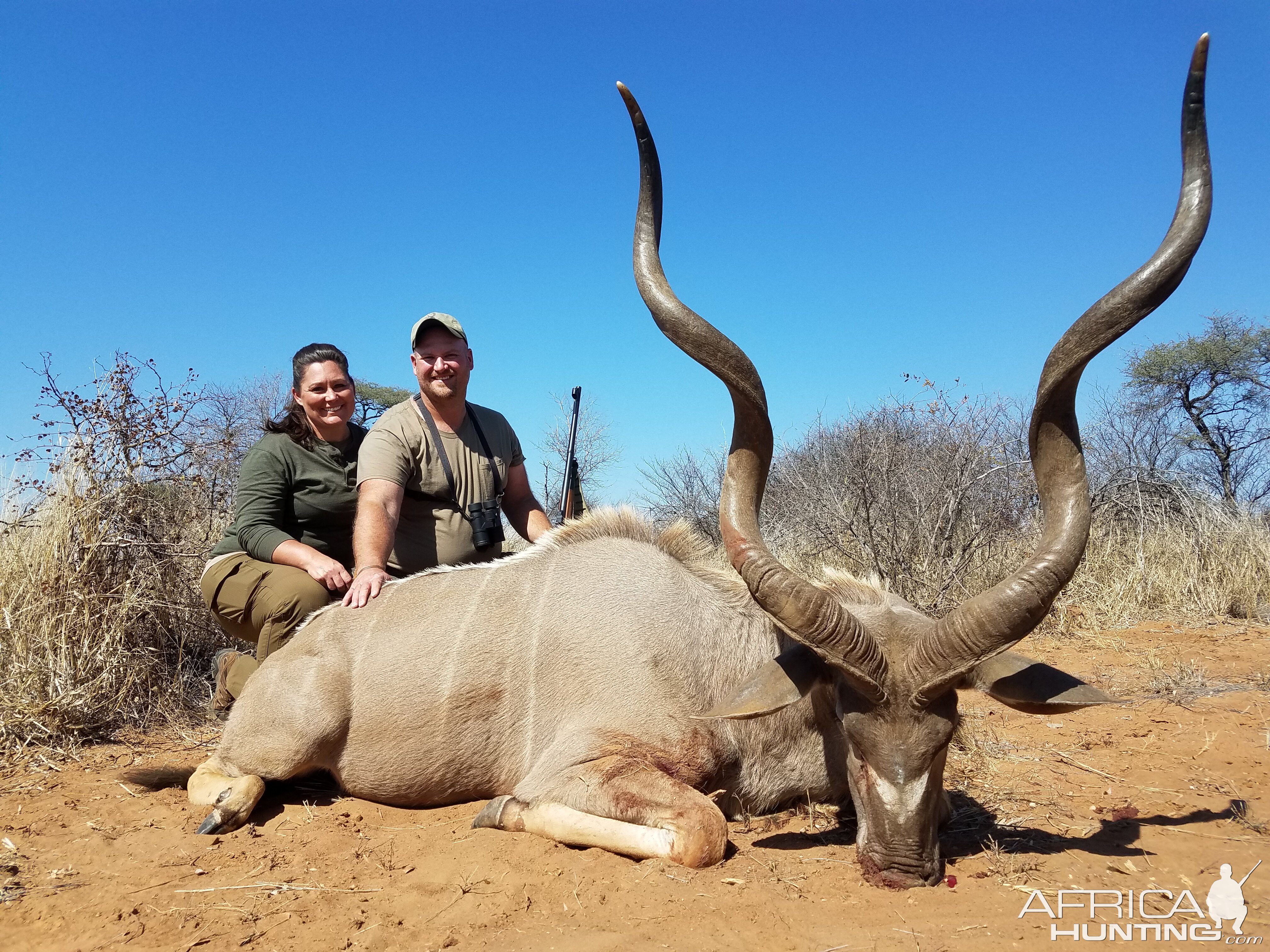 Hunt Kudu in South Africa