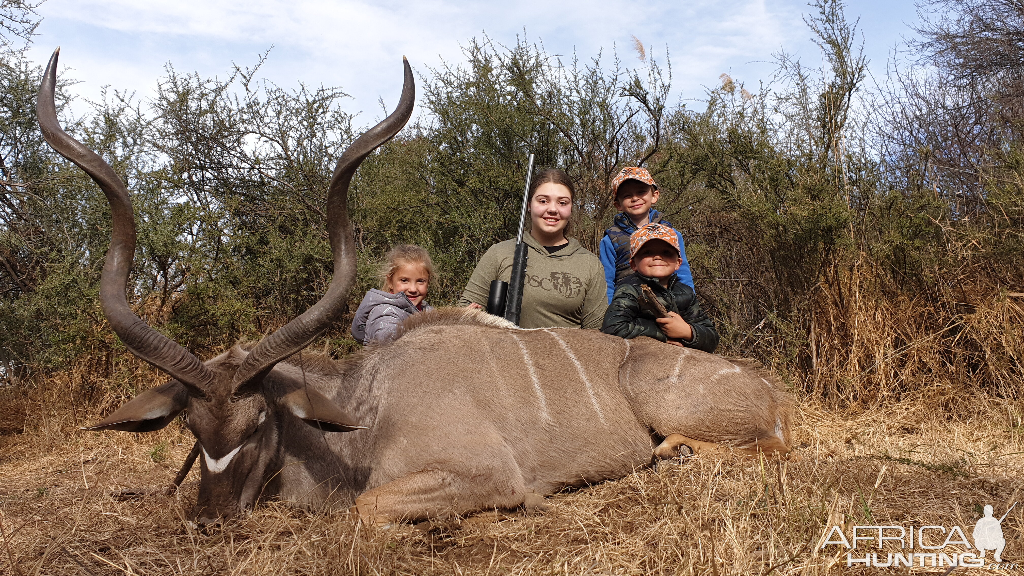 Hunt Kudu in South Africa