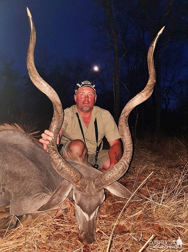 Hunt Kudu in Zambia