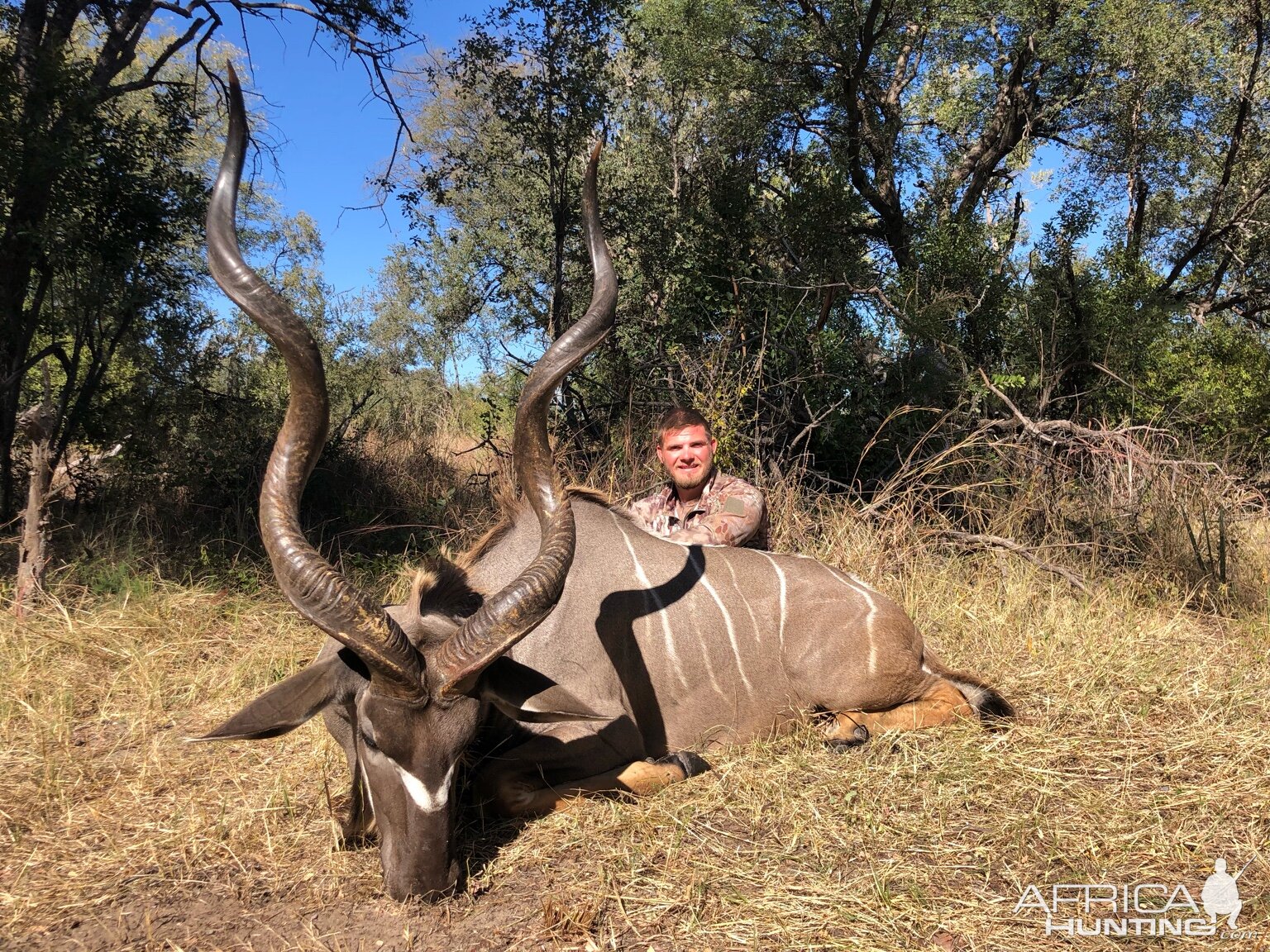 Hunt Kudu in Zimbabwe