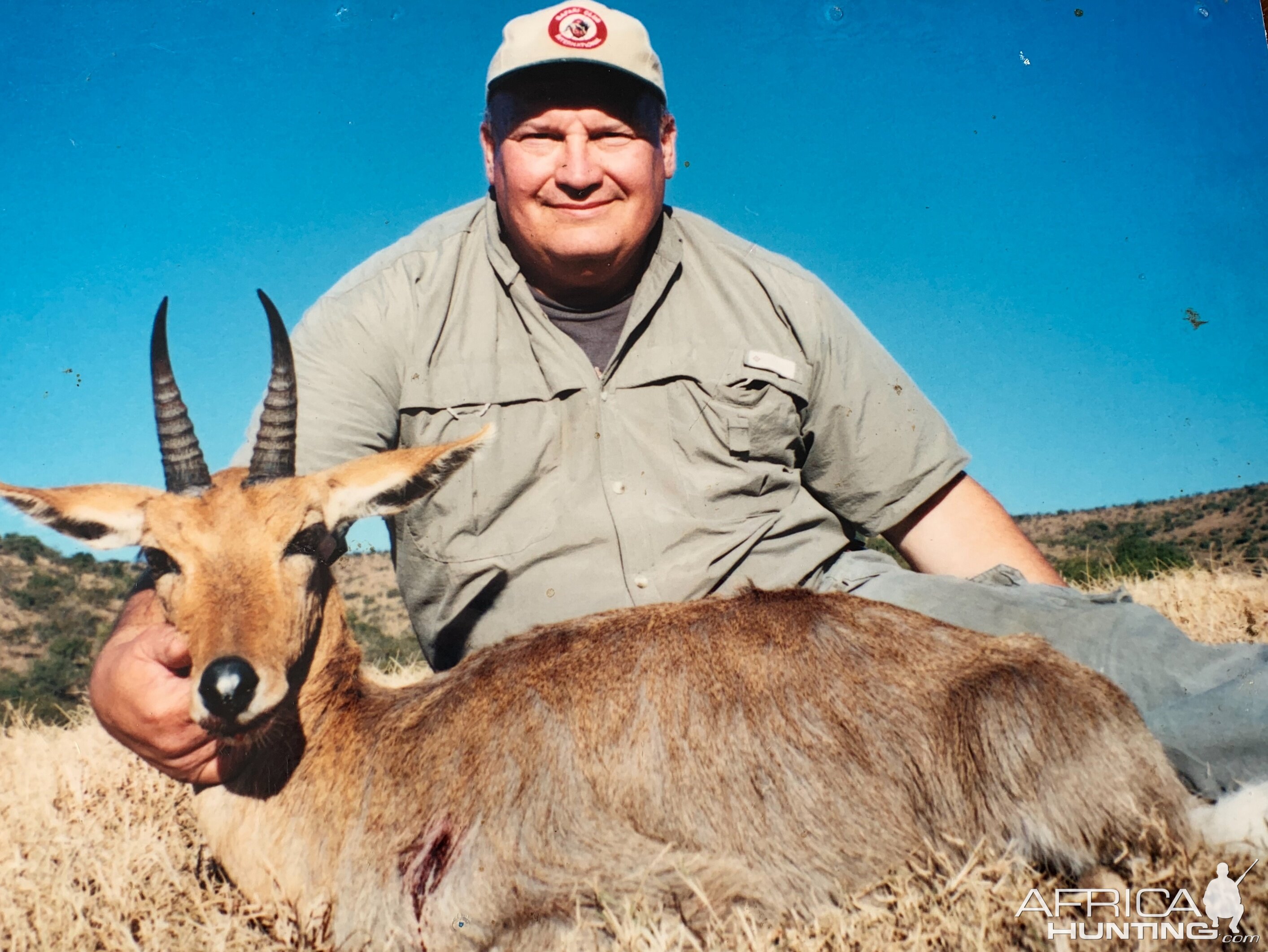 Hunt Mountain Reedbuck in South Africa