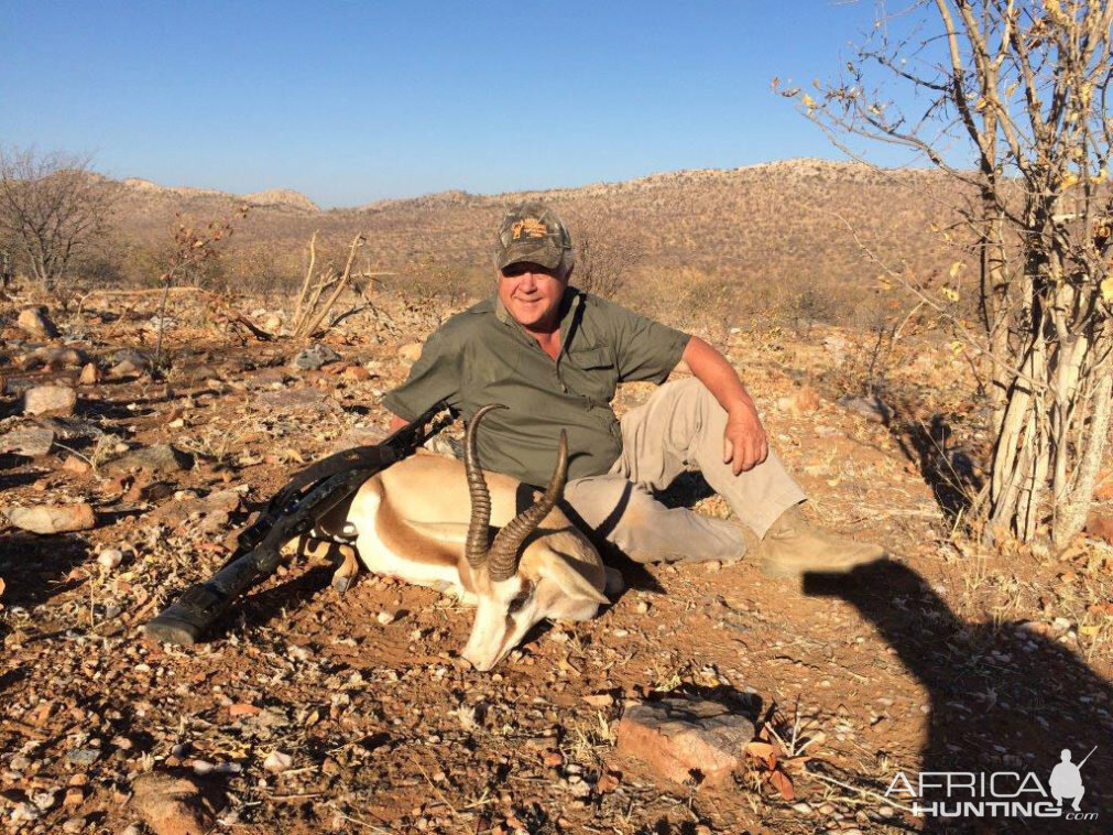 Hunt Springbok in Namibia