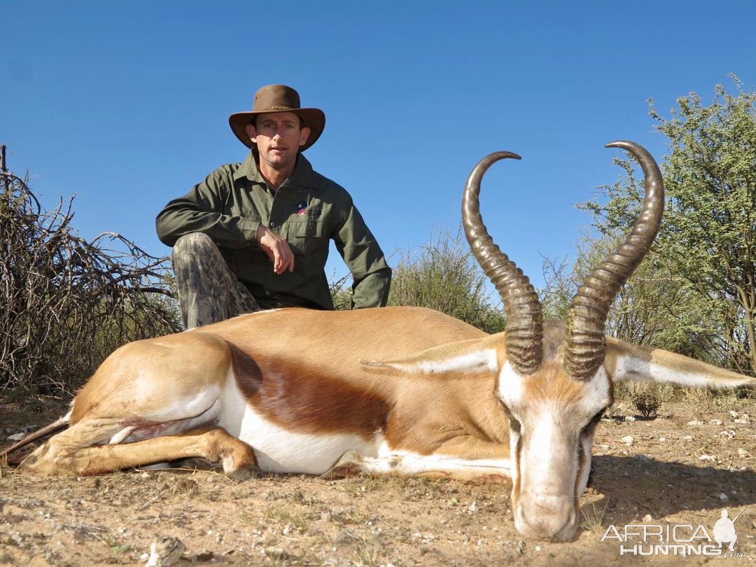 Hunt Springbok in Namibia