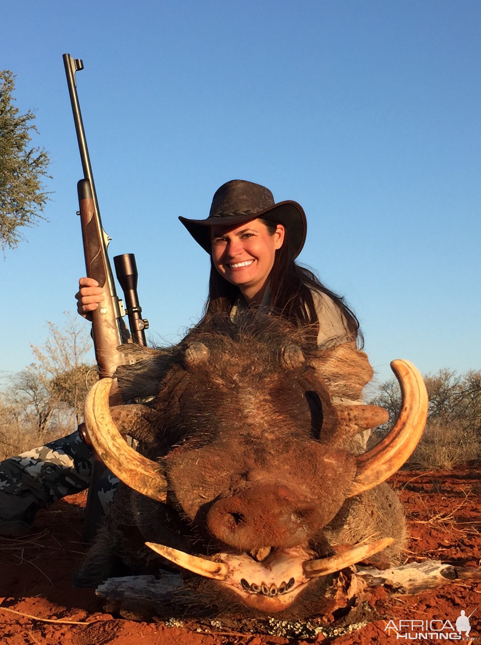 Hunt Warthog in Namibia