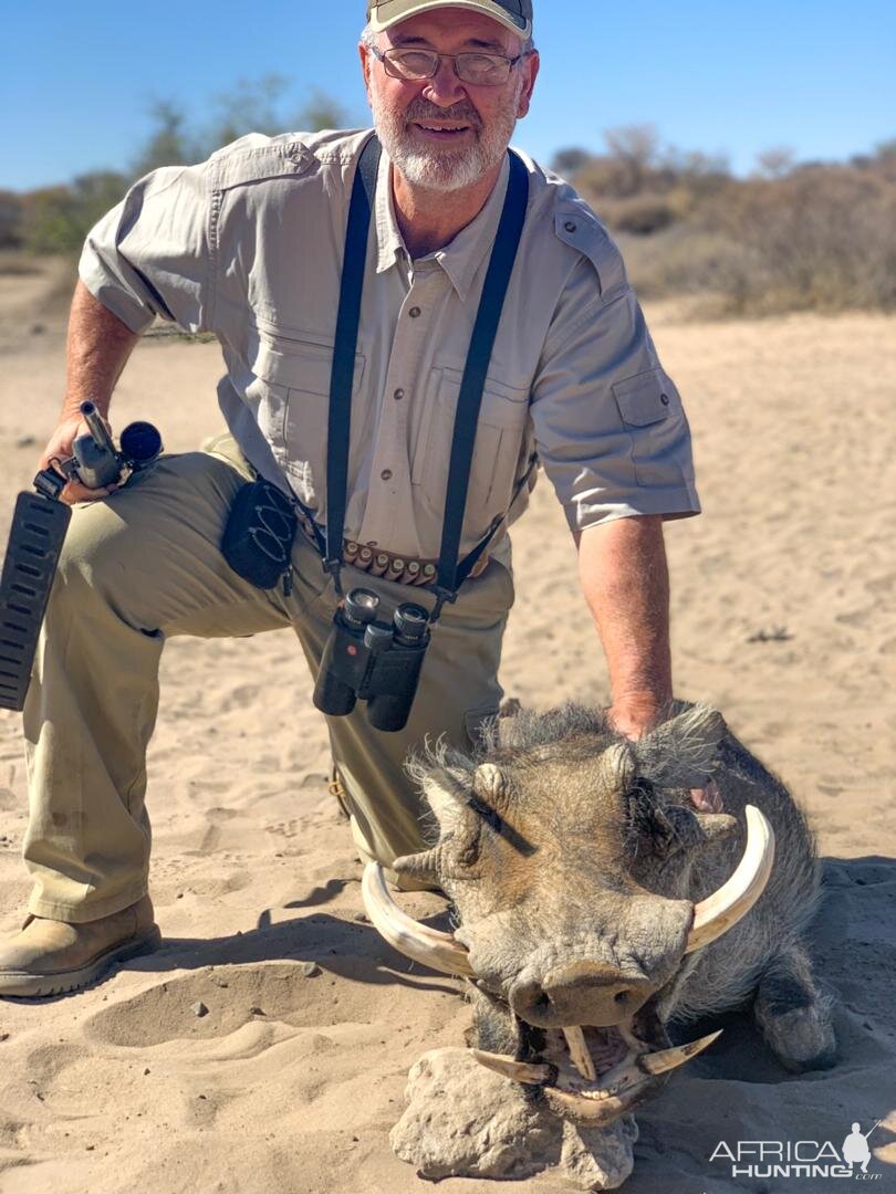 Hunt Warthog in Namibia