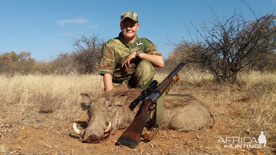 Hunt Warthog in South Africa