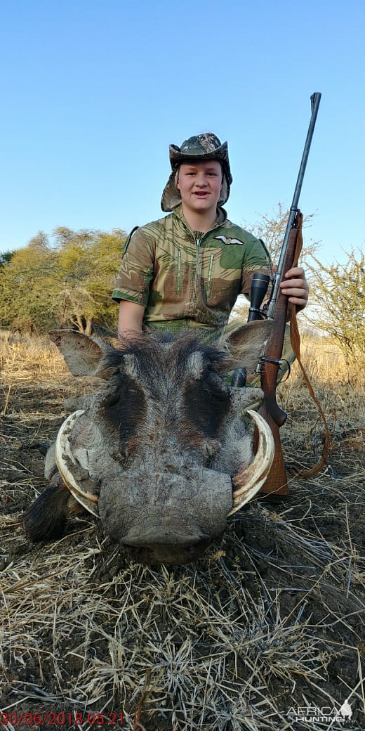 Hunt Warthog in South Africa