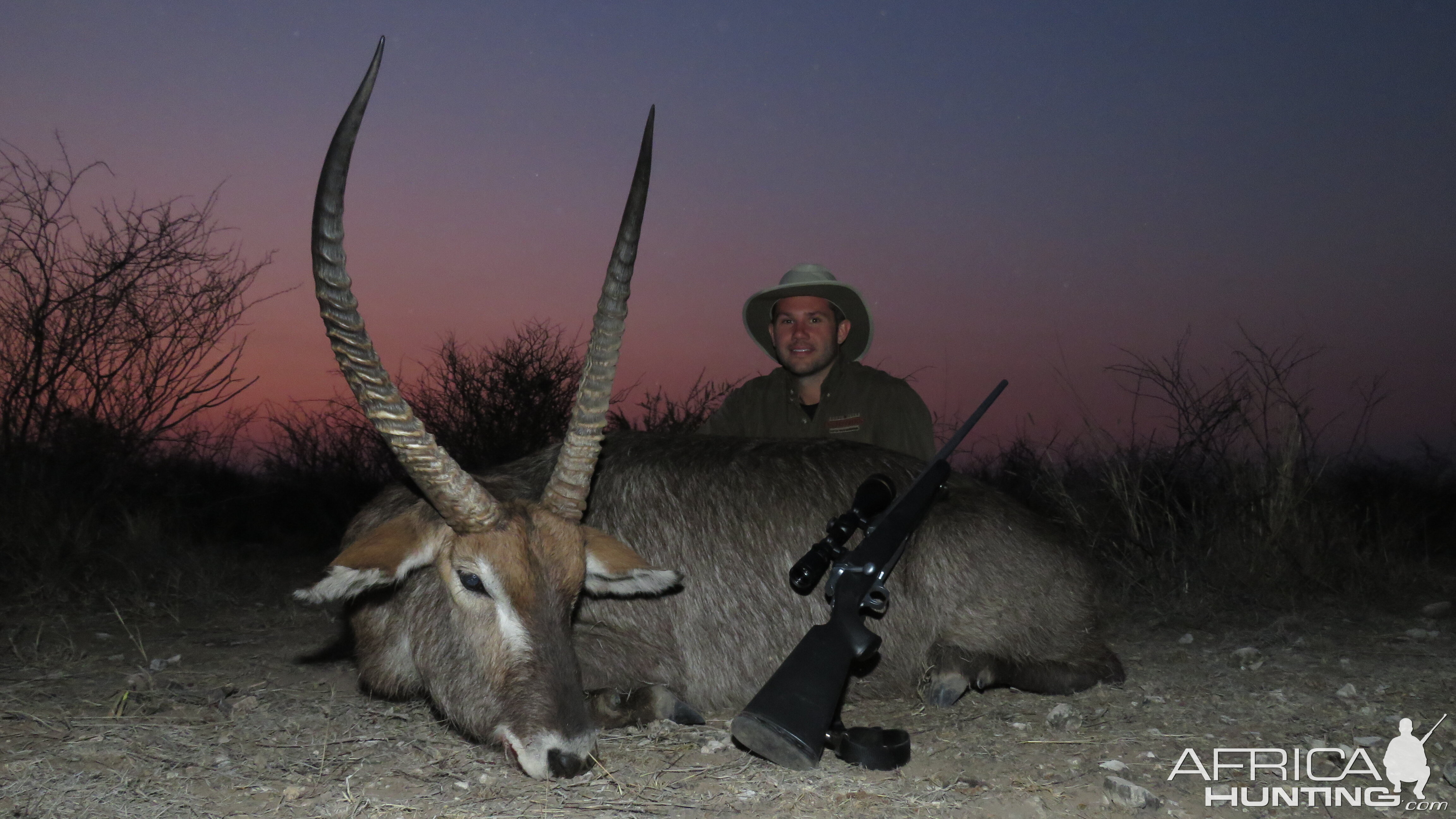 Hunt Waterbuck in Namibia