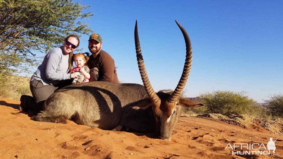 Hunt Waterbuck in Namibia