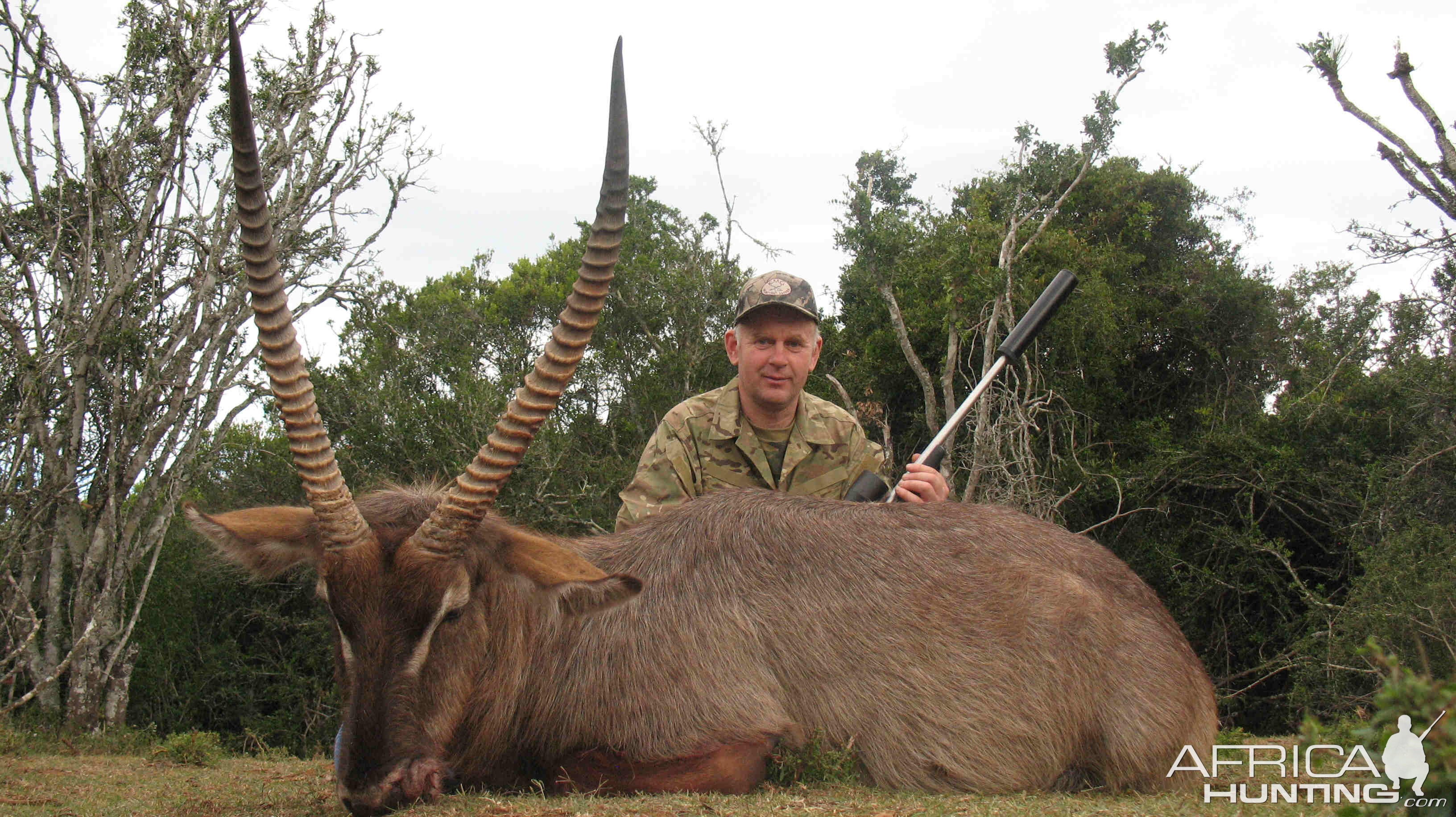 Hunt Waterbuck in South Africa