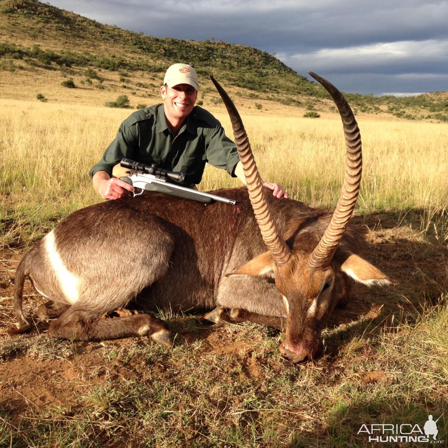 Hunt Waterbuck in South Africa