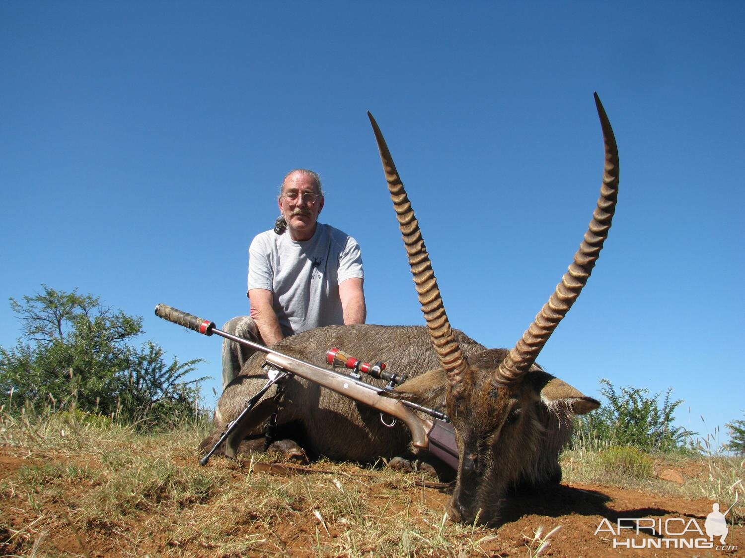 Hunt Waterbuck in South Africa