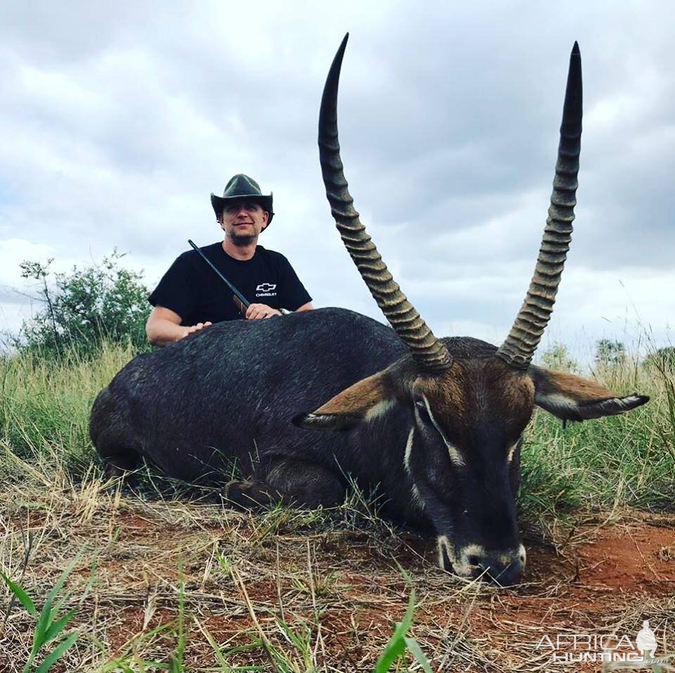 Hunt Waterbuck in South Africa