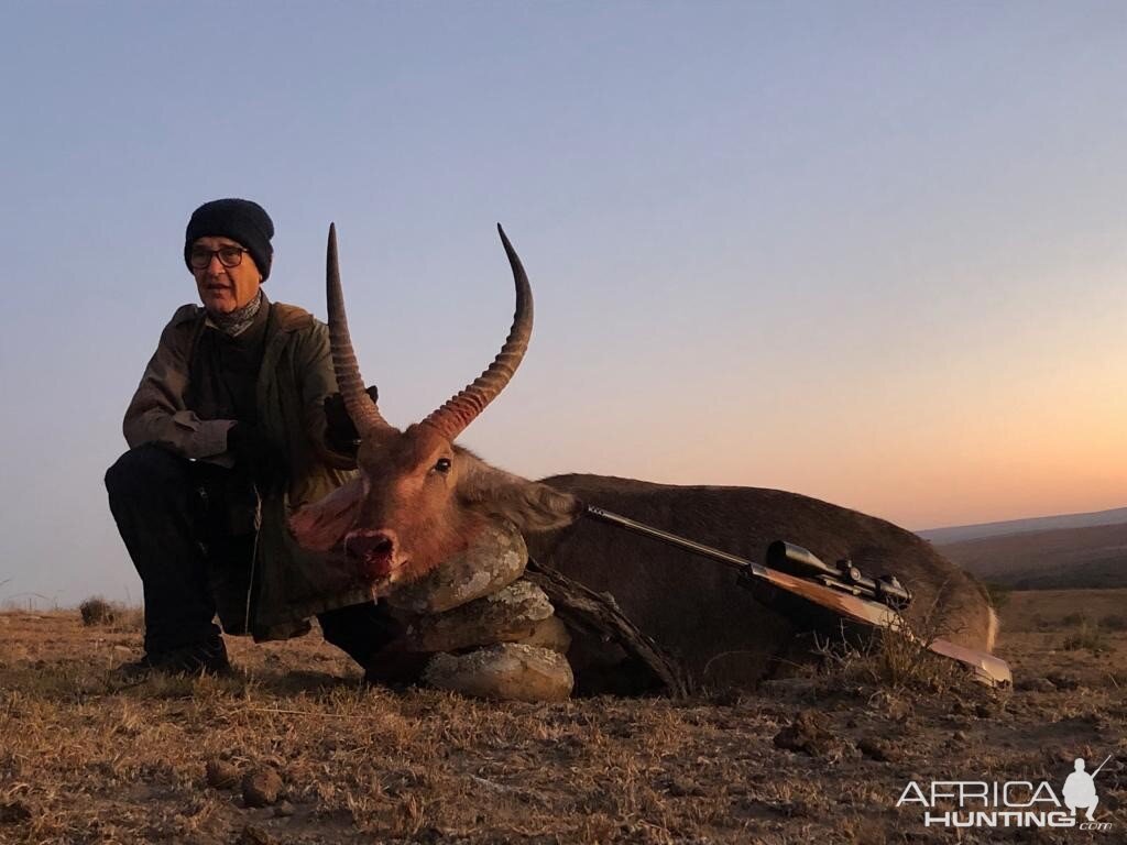 Hunt Waterbuck in South Africa