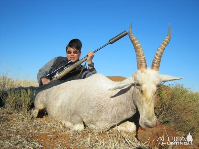 Hunt White Blesbok South Africa