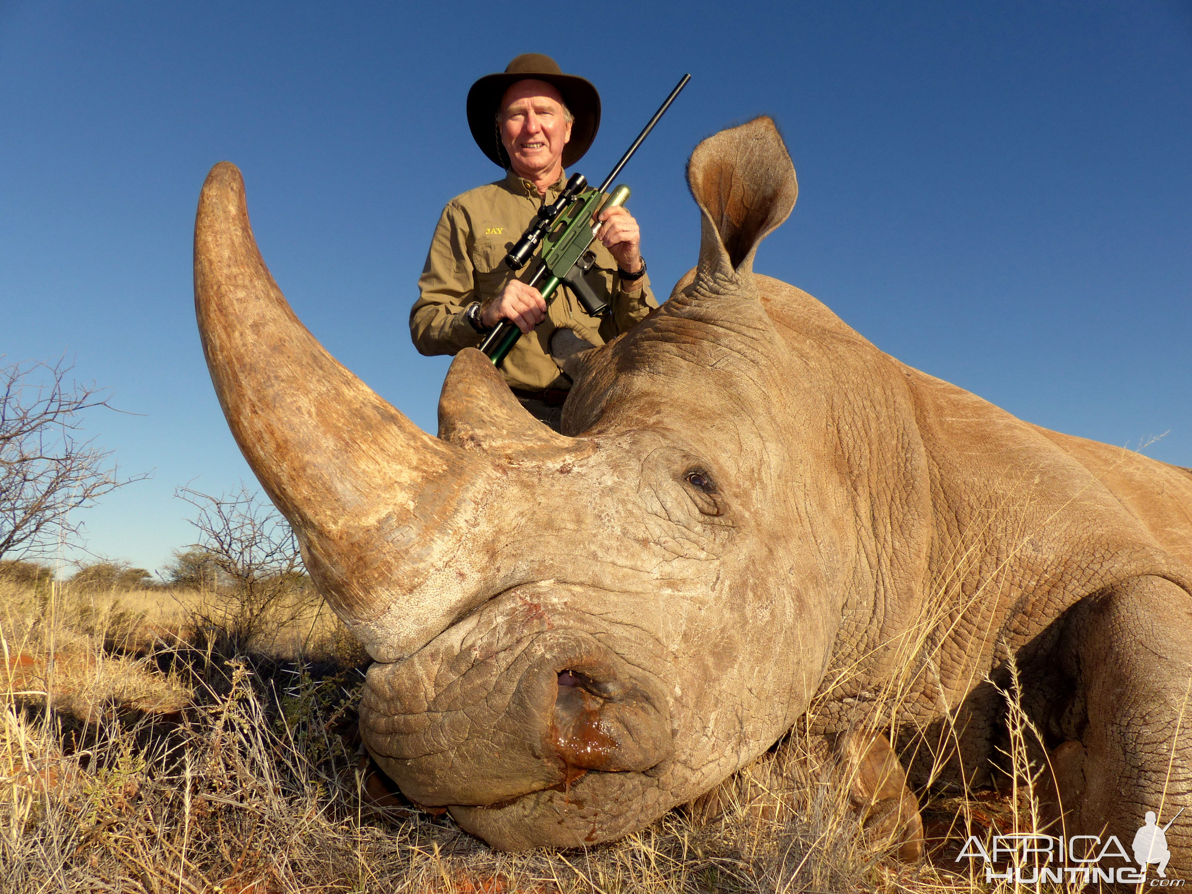 Hunt White Rhino in South Africa