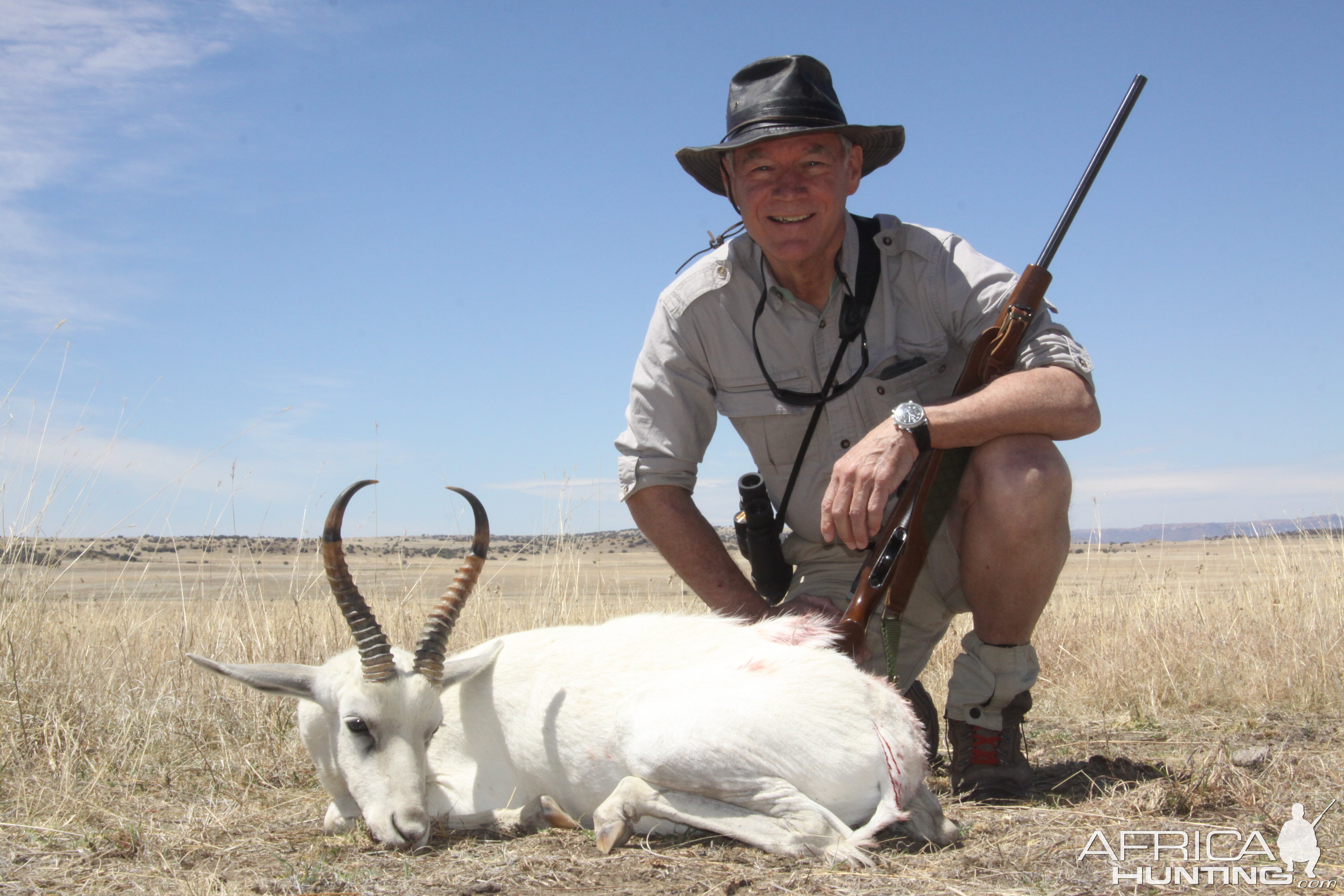 Hunt White Springbok in South Africa