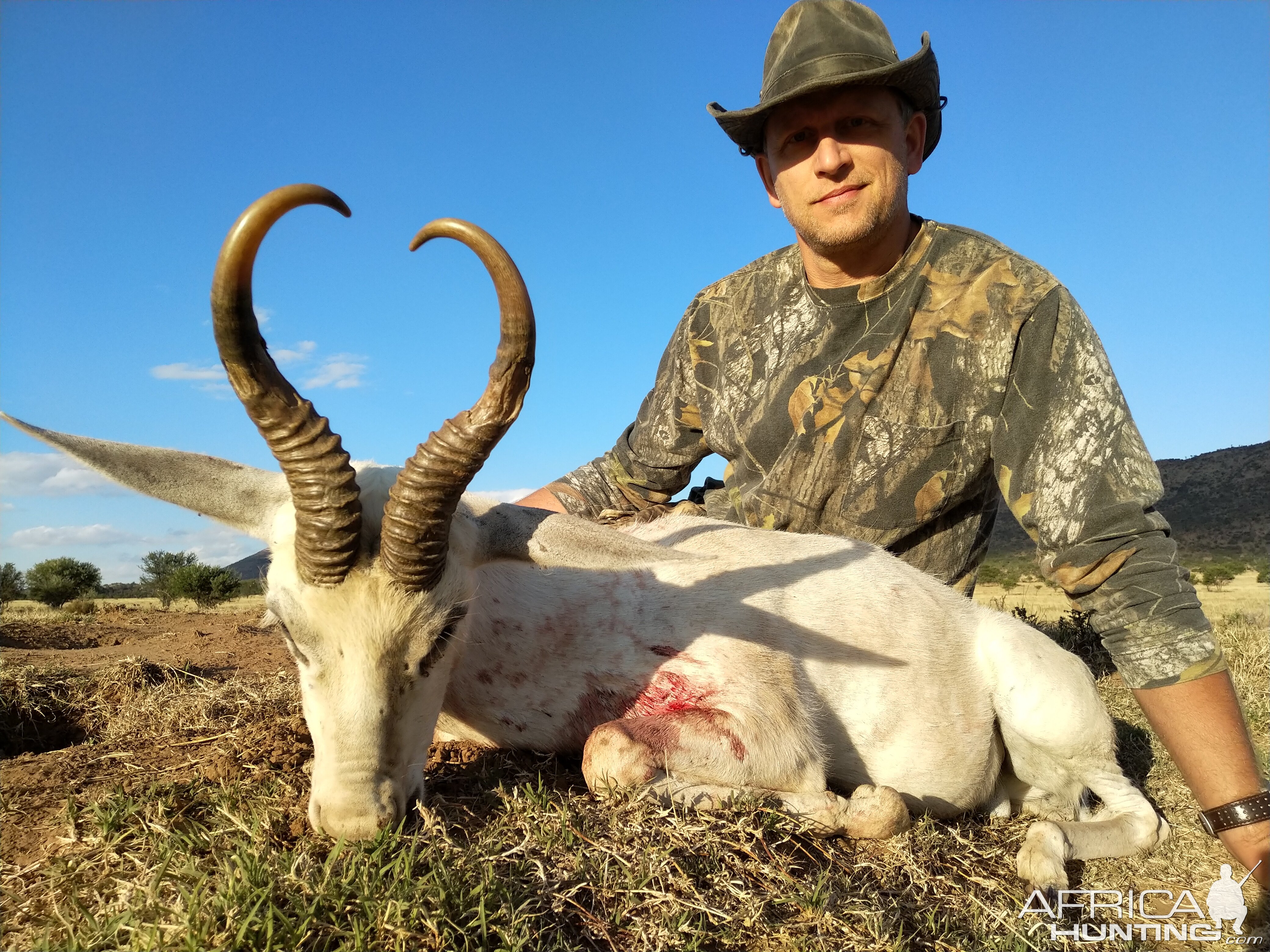 Hunt White Springbok in South Africa