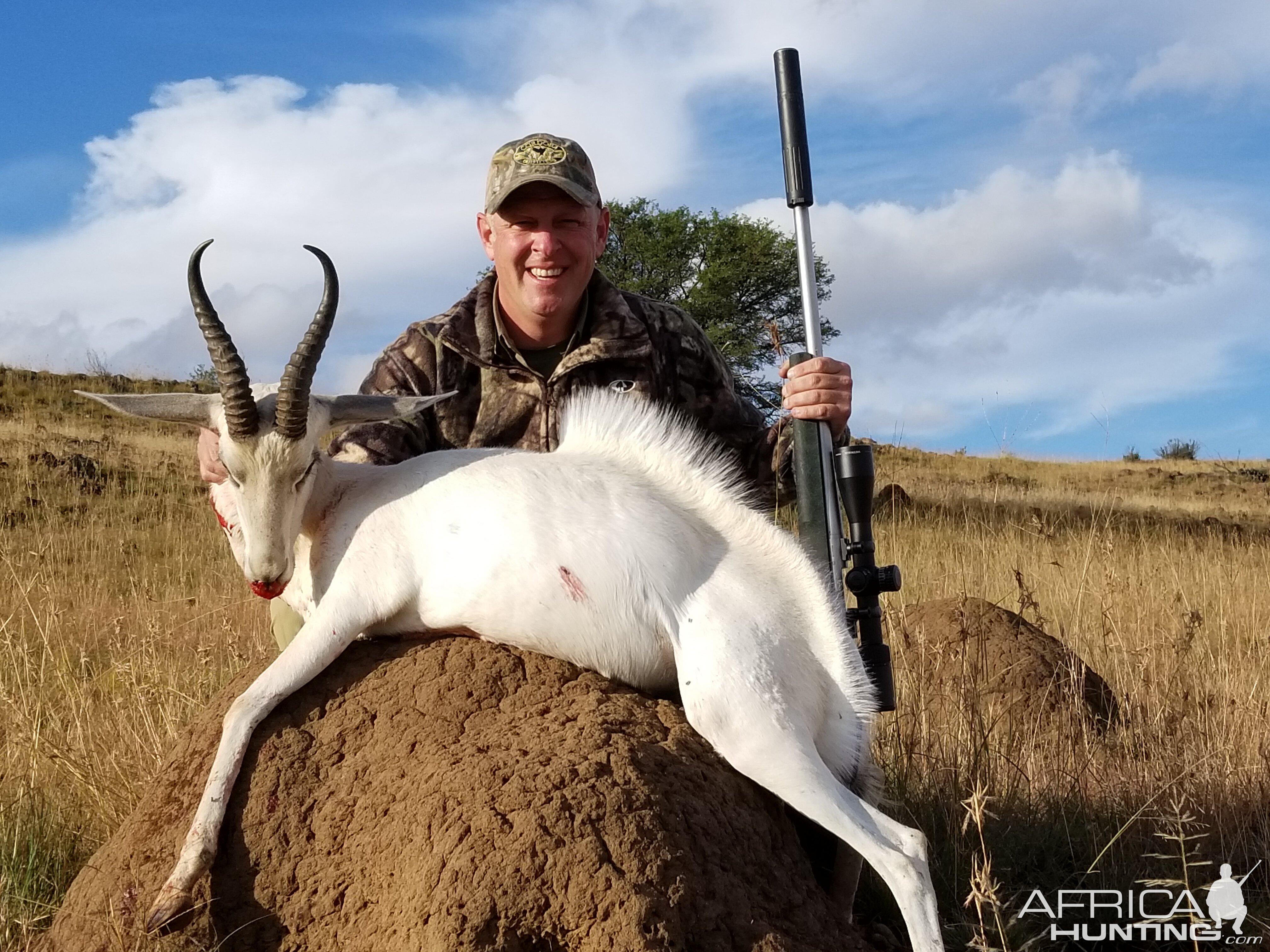 Hunt White Springbok in South Africa