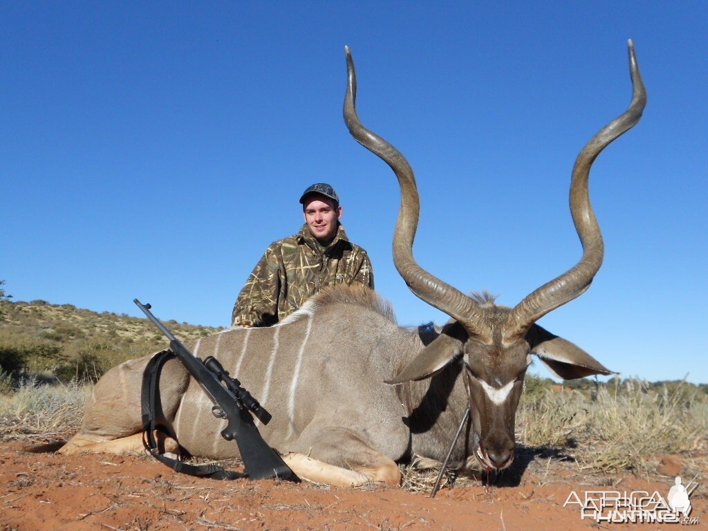 Hunter Birmingham Kudu bull